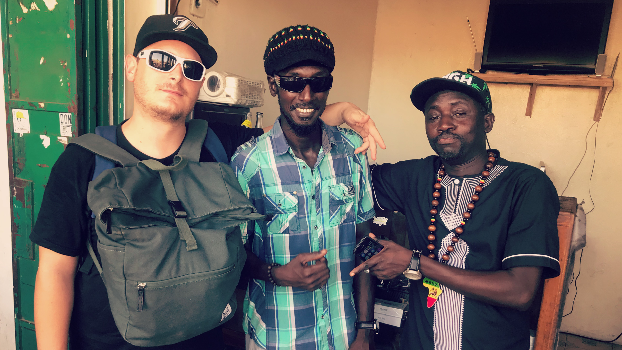 Swiss Gambia Association - Radio Choice FM - DJ Postman & Selecter Hans